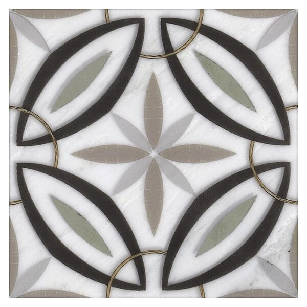 Windrose - Earth - Carrara Blanco