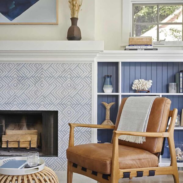 AST - Waterways - HR - Blue - Carrara - Indoor Fireplace Waterways - HR - Blue - Carrara