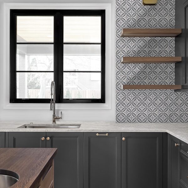 Windrose (Earth) Kitchen Backsplash Windrose (Earth) Kitchen Backsplash