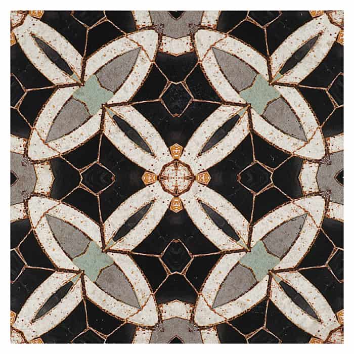 Trinity Pattern (Night) on Limestone Trinity Pattern (Night) on Limestone