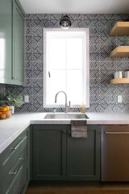 Waterways - HR - Black - Blackband Design Kitchen Backsplash